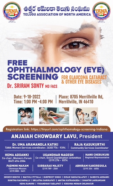 Ophthalmology ( EYE) Screening in Indiana