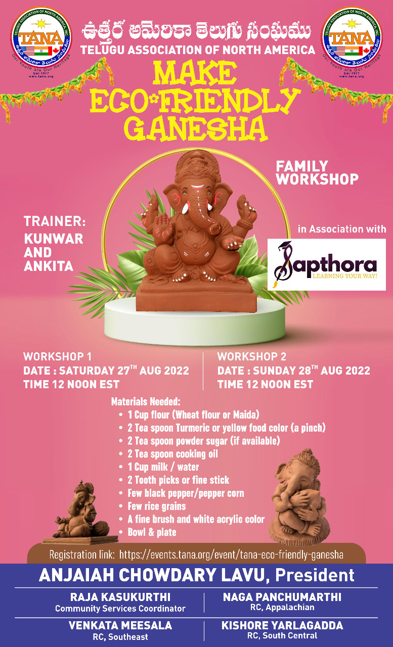 TANA-How to Make Eco Friendly Ganesha